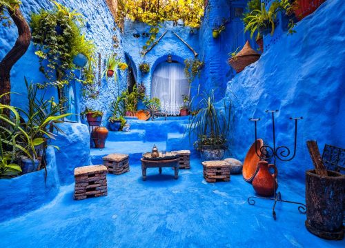 Day Trip to Chefchaouen with Panoramic Views of Tangier