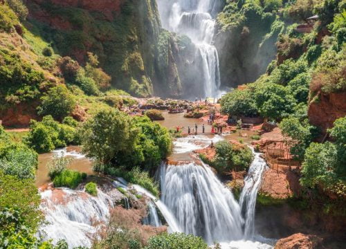 Ouzoud Waterfalls Guided Hike and Boat Trip from Marrakech
