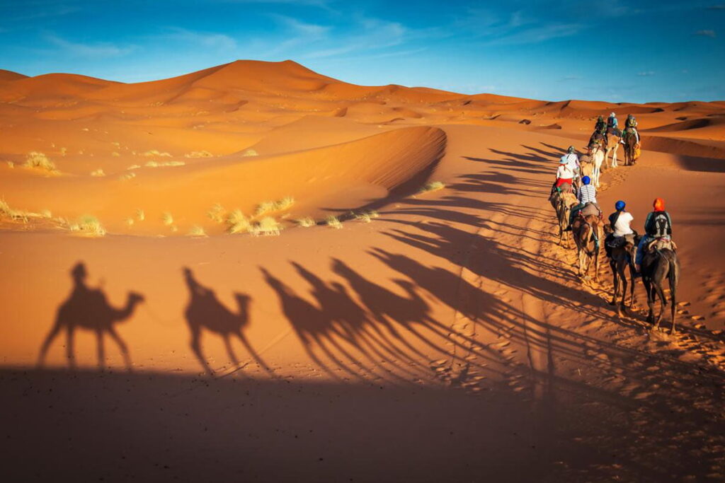 Dunes of dreams: Exploring the mystical Erg Chegaga by camelback